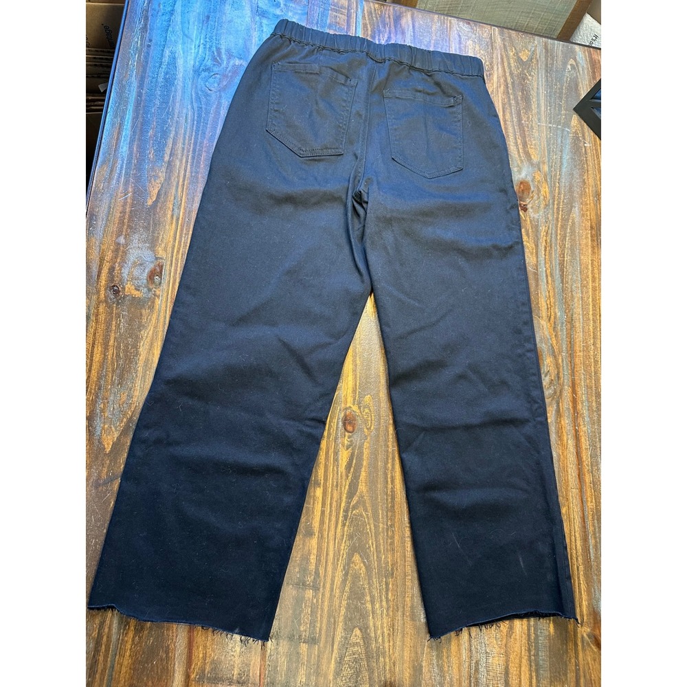 YMI Womens High Rise Wide Leg Utility Pants Bundle‎ Sage Green Black Small Set 2 - Picture 12 of 12